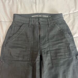 Baggy wide leg american eagle cargo pants